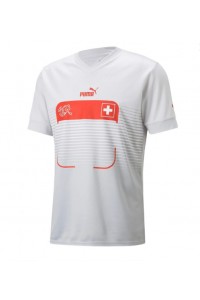 Fotbalové Dres Švýcarsko Venkovní Oblečení MS 2022 Krátký Rukáv